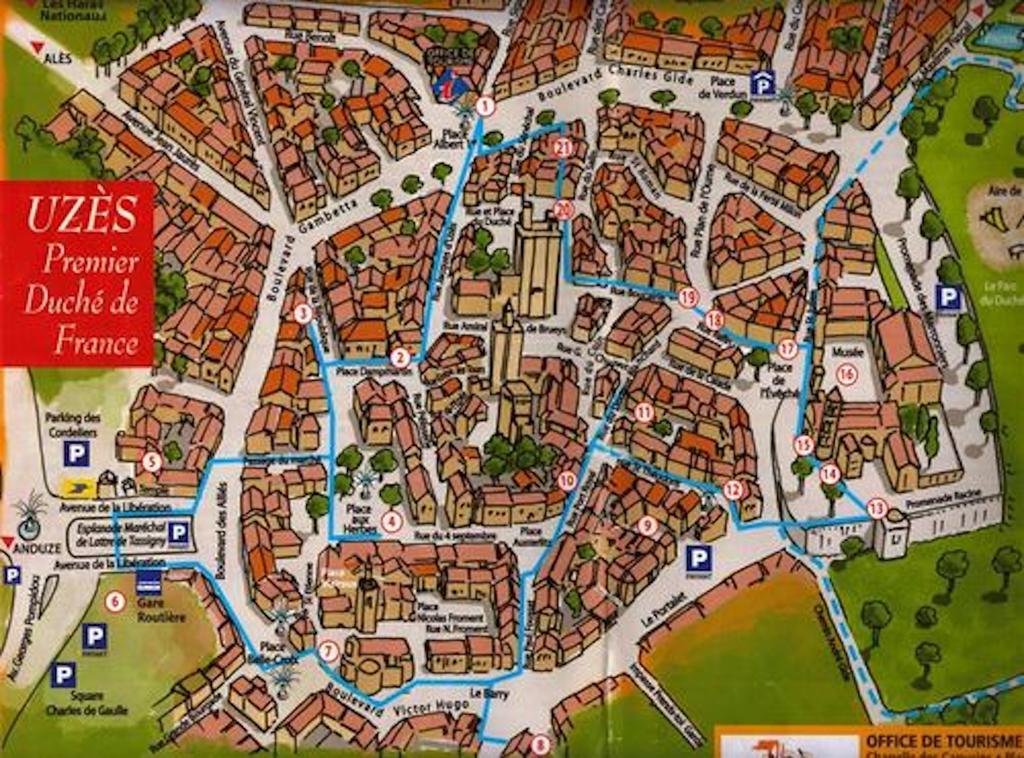 Apartamento Le Trente Trois Uzès Exterior foto